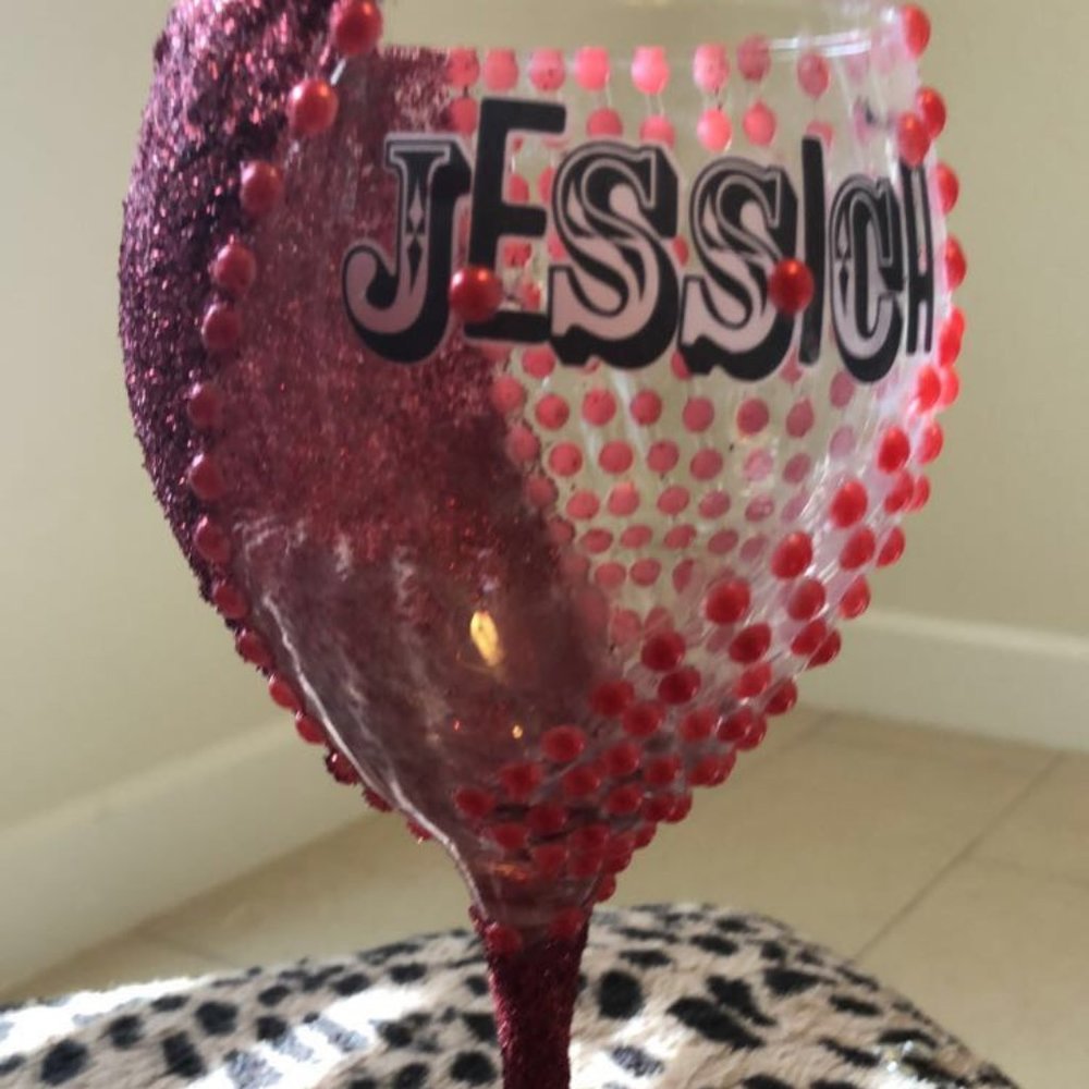 decorative glass and cups